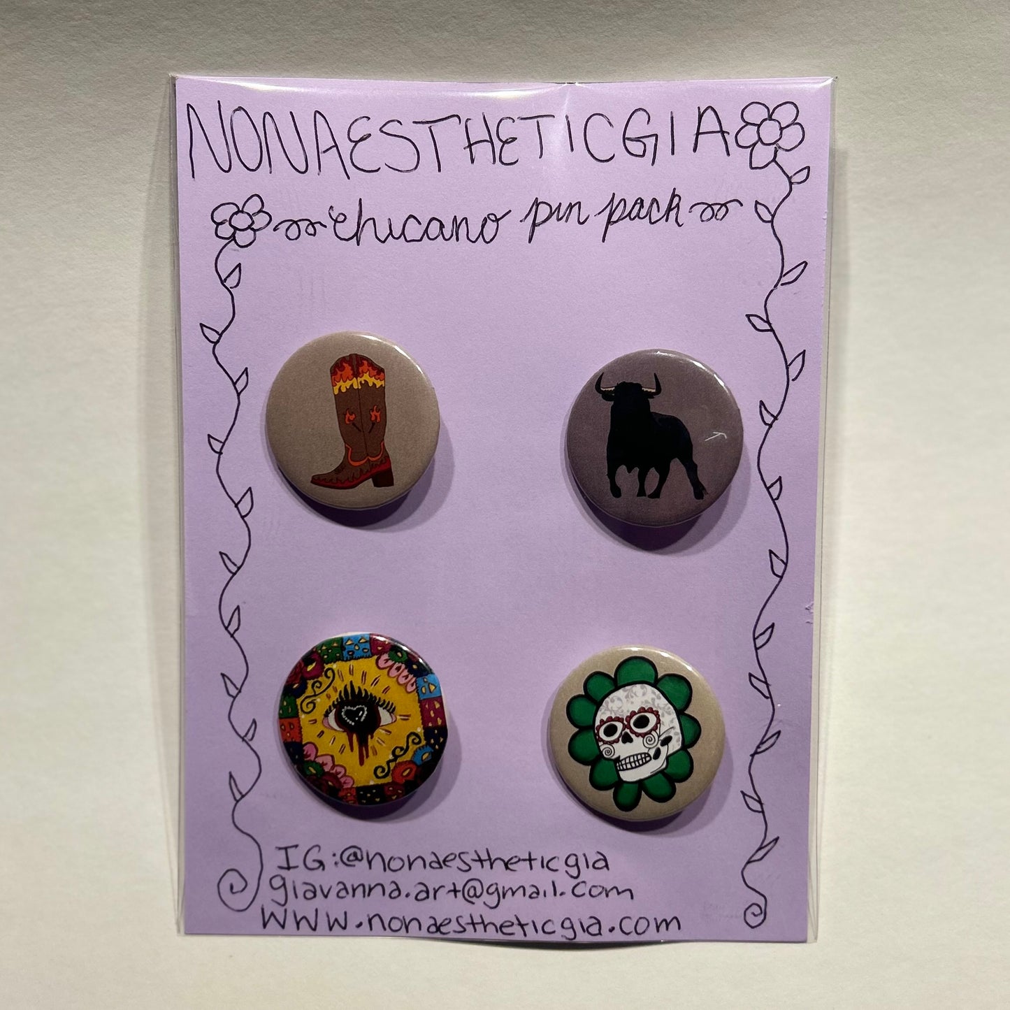 Chicano Pin Pack